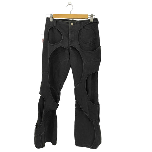 サイクル Cycle BY MYOB CUT-OUT PANTS カットアウト デニムパンツ レディース F