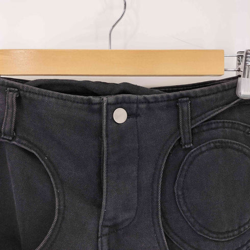 サイクル Cycle BY MYOB CUT-OUT PANTS カットアウト デニムパンツ レディース F