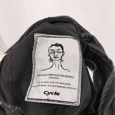 サイクル Cycle BY MYOB CUT-OUT PANTS カットアウト デニムパンツ レディース F