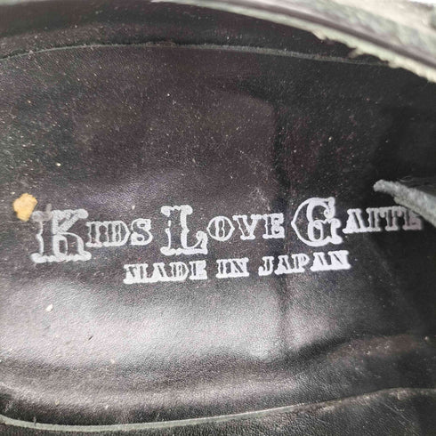 キッズラブゲイト KIDS LOVE GAITE ダブルモンクストラップ ラバーソール スエードレザーシューズ メンズ 7