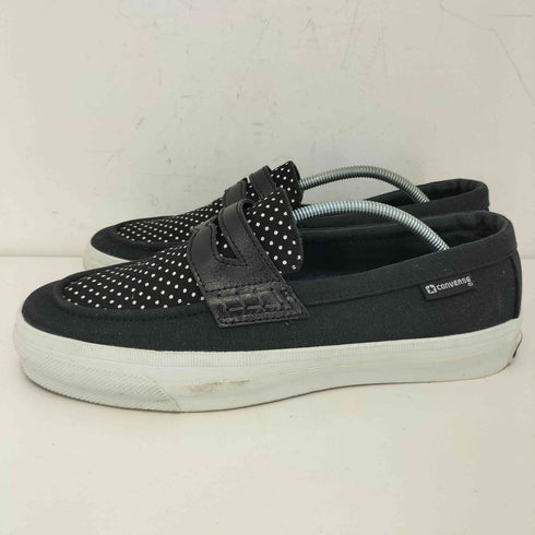 コンバース CONVERSE SKIDGRIP FABRIC LF-SLIP-ON BLACK メンズ JPN:26.5