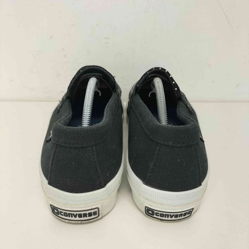 コンバース CONVERSE SKIDGRIP FABRIC LF-SLIP-ON BLACK メンズ JPN:26.5