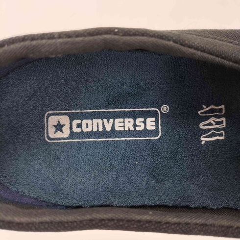 コンバース CONVERSE SKIDGRIP FABRIC LF-SLIP-ON BLACK メンズ JPN:26.5