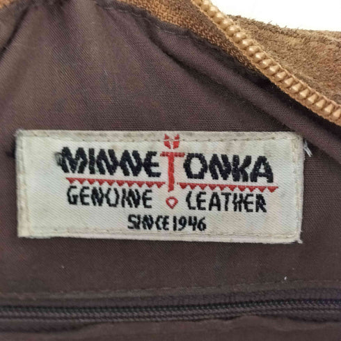 ミネトンカ Minnetonka フリンジレザーバッグ コンチョ レディース ONE SIZE