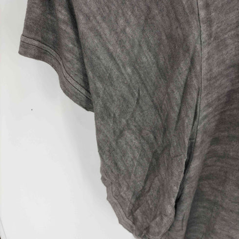 グラウンドワイ Ground Y SUMI INK-DYED LINEN JERSEY SHORT SLEEVE BIG T-SHIRT メンズ JPN:3