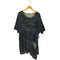 グラウンドワイ Ground Y ZEBRA PATTERN COTTON/MODAL LEFT OPENING SHORT SLEEVE T-SHIRT メンズ JPN:3