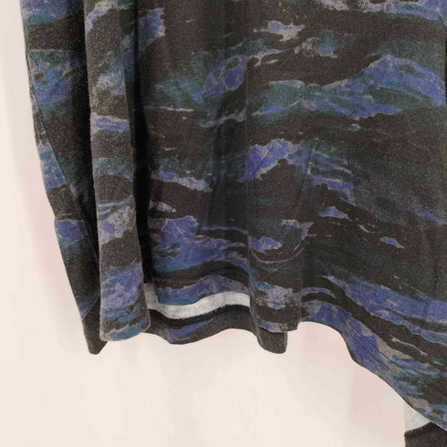 グラウンドワイ Ground Y ZEBRA PATTERN COTTON/MODAL LEFT OPENING SHORT SLEEVE T-SHIRT メンズ JPN:3