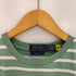 ポロラルフローレン POLO RALPH LAUREN CLASSIC FIT ロゴ刺繍 コットン クルーネックボーダーTシャツ メンズ import:S