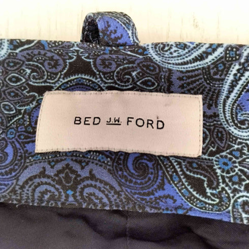 ベッドフォード BED J.W. FORD 文様総柄リラックスパンツ メンズ JPN:1