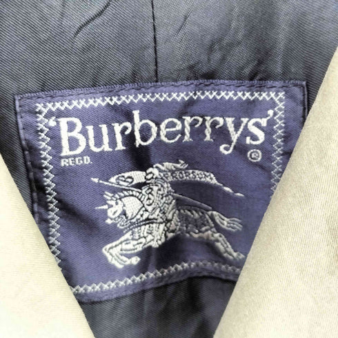 バーバリーズ BURBERRYS 70-80s 小文字タグ 裏地ノバチェック ライナー付きトレンチコート レディース
