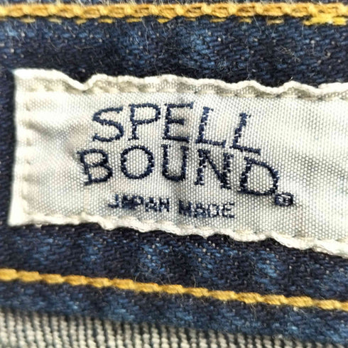 スペルバウンド SPELLBOUND 12ozセルヴィッジスリムパンツ メンズ 32