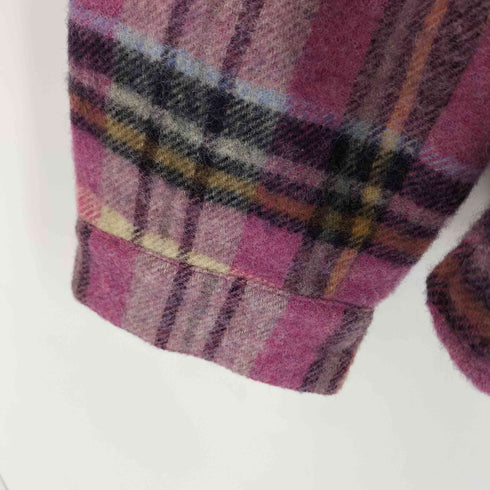 ウェルダン WE11DONE CHECK ANORAK WOOL SHIRT ジャケット メンズ ONE SIZE
