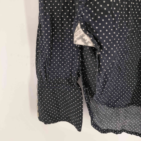 リーバイス Levis Levi’s Lefty Jeans ノーカラードットウエスタンシャツ メンズ import:M
