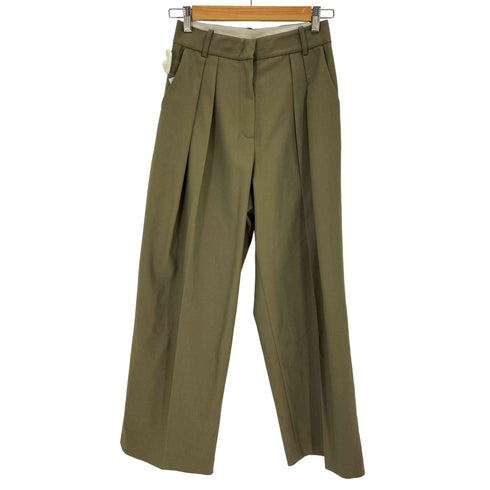 トゥデイフル TODAYFUL Twill Wide Trousers レディース JPN:36
