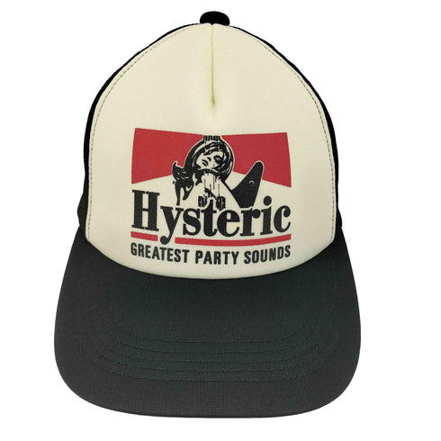 ヒステリックグラマー HYSTERIC GLAMOUR 23AW GUITAR GIRL MESH CAP ギター ガール メッシュ キャップ メンズ FREE