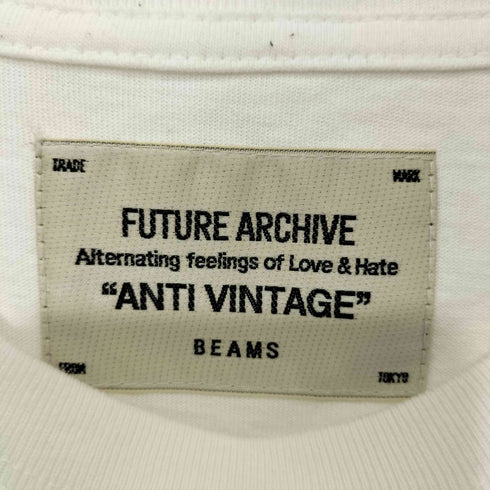 ビームス BEAMS 24SS AsahiNa × FUTURE ARCHIVE PRINT TEE FA メンズ JPN:M