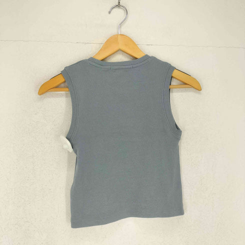 カルバンクラインジーンズ Calvin Klein Jeans ロゴ刺繍&プリントタンクトップ レディース L