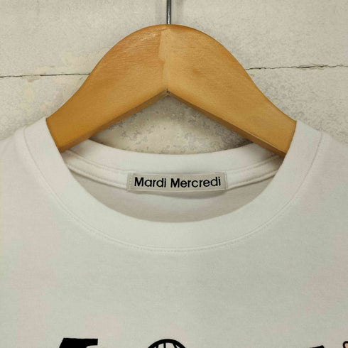 マルディメクルディ Mardi Mercredi フロントフラワーデザインチビTシャツ Y2K レディース ONE