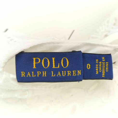 ポロラルフローレン POLO RALPH LAUREN カットワーク エンブロイダリーワンピース レディース 0