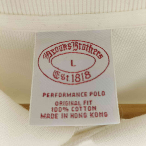 ブルックスブラザーズ BROOKS BROTHERS フロント刺繍 L/S ポロシャツ メンズ JPN:L