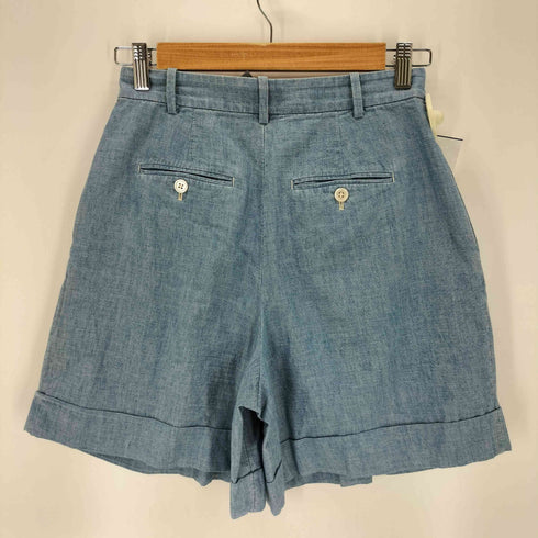 ポロバイラルフローレン Polo by RALPH LAUREN シャンブレータックショーツ レディース 00