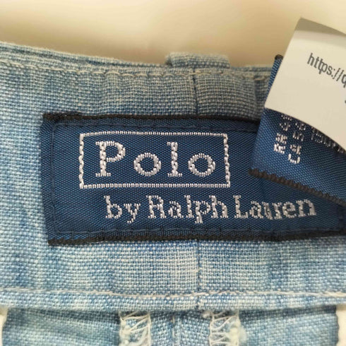 ポロバイラルフローレン Polo by RALPH LAUREN シャンブレータックショーツ レディース 00