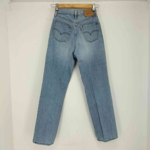 リーバイス Levis W519 ボタン裏J38 センタープレス ストレートデニムパンツ レディース 29×29