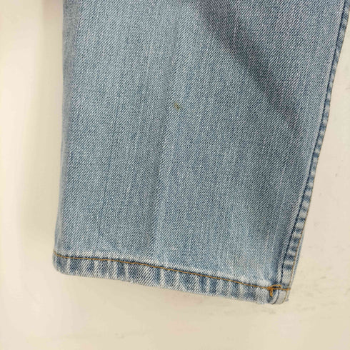 リーバイス Levis W519 ボタン裏J38 センタープレス ストレートデニムパンツ レディース 29×29
