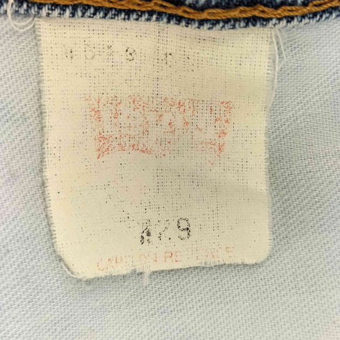 リーバイス Levis W519 ボタン裏J38 センタープレス ストレートデニムパンツ レディース 29×29