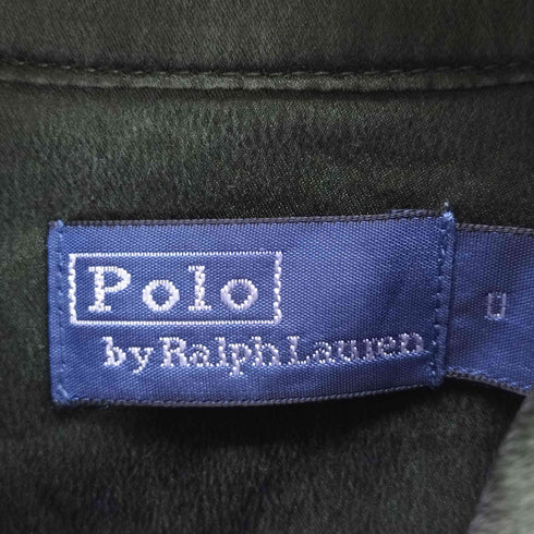 ポロバイラルフローレン Polo by RALPH LAUREN サテンレギュラーカラーシャツ レディース 0