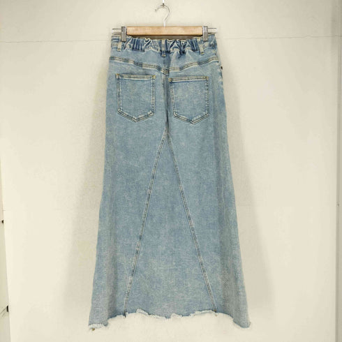 SMILE LAND フロントスリットデニムスカート Y2K レディース JPN:L