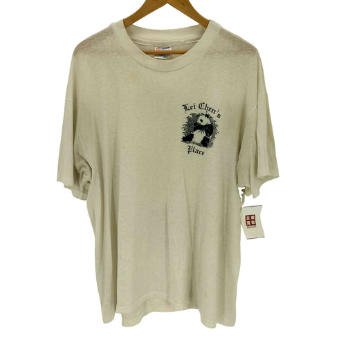 ヘインズ Hanes 90S USA製 シングルステッチ アニマルプリントTシャツ メンズ import:XL