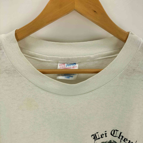 ヘインズ Hanes 90S USA製 シングルステッチ アニマルプリントTシャツ メンズ import:XL