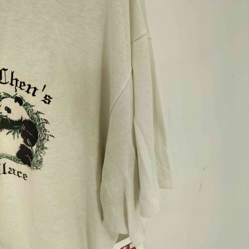 ヘインズ Hanes 90S USA製 シングルステッチ アニマルプリントTシャツ メンズ import:XL