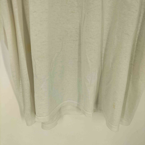 ヘインズ Hanes 90S USA製 シングルステッチ アニマルプリントTシャツ メンズ import:XL