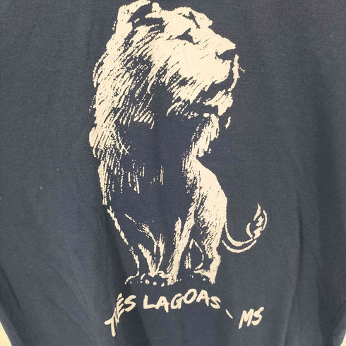 tres lagoas msK フロントロゴ企業Tシャツ メンズ