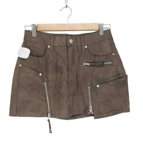 NOT4NERD フェイクレザーミニスカート Y2K レディース M