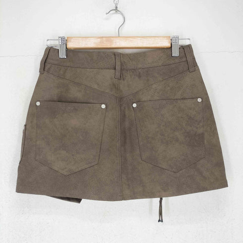 NOT4NERD フェイクレザーミニスカート Y2K レディース M