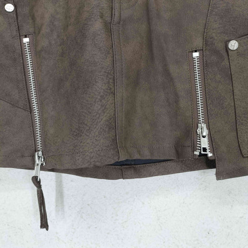 NOT4NERD フェイクレザーミニスカート Y2K レディース M