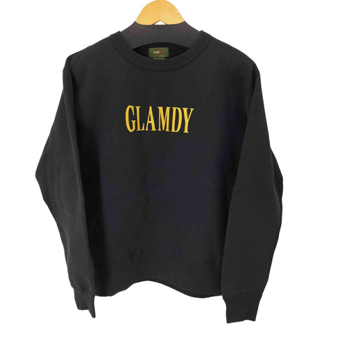 GLAMDY EXOTIG ASIA 牡丹 和柄クルーネックスウェット メンズ JPN:M