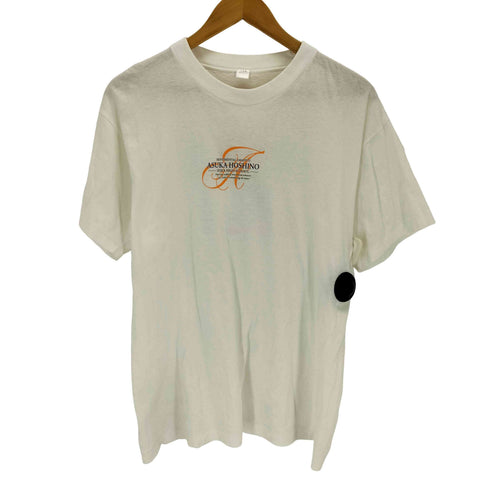 キャラクタープリントクルーネックTシャツ メンズ L