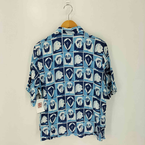 ポーラースケートカンパニー POLAR SKATE CO. S/S 総柄 デザイン レーヨンシャツ メンズ import:M