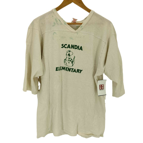 カレッジパシフィック Collegiate Pacific USA製 プリントTシャツ メンズ import:L