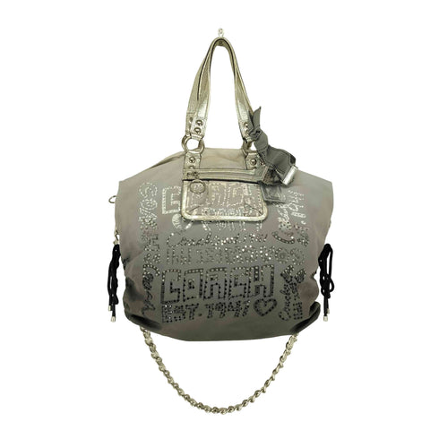コーチ COACH POPPY Y2K スタッズチェーンショルダーバッグ レディース