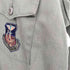ユーエスアーミー U.S. ARMY 1986年会計 米軍実物 SHIRT UTILITY DURA PRESS ワッペン刺繍 ユーティリティ シャツ メンズ 161/2×32