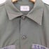 ユーエスアーミー U.S. ARMY 1986年会計 米軍実物 SHIRT UTILITY DURA PRESS ワッペン刺繍 ユーティリティ シャツ メンズ 161/2×32