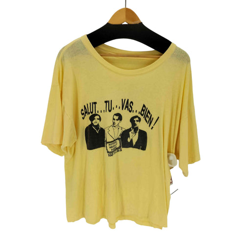 シングルステッチ アーティストプリントクルーネックTシャツ メンズ