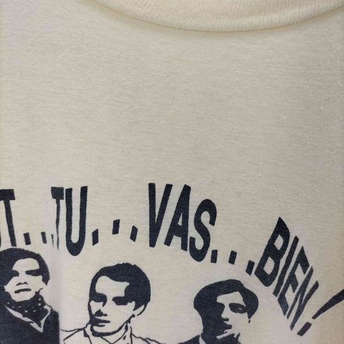 シングルステッチ アーティストプリントクルーネックTシャツ メンズ