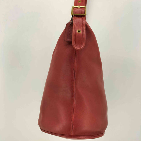 コーチ COACH 90S USA製 OLD レザー バケット ショルダー バッグ 97年製 レディース