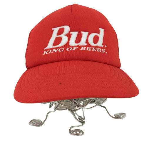 バドワイザー Budweiser ロゴ刺繍 スナップバックキャップ メンズ